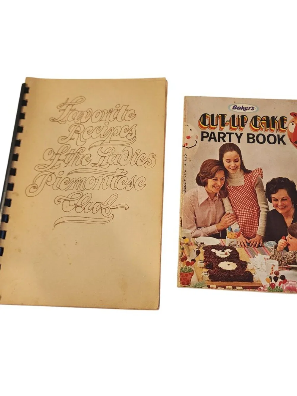 Vintage Assortment PaperBack Cookbooks vegetables Rum Betty Crocker